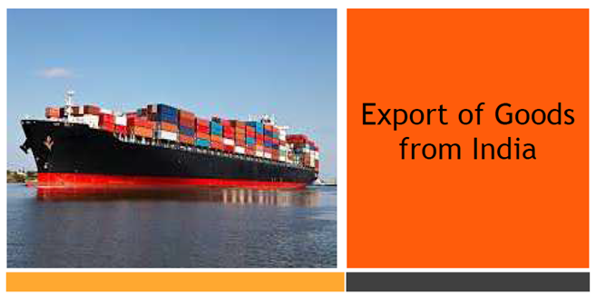 Export of Goods from India
